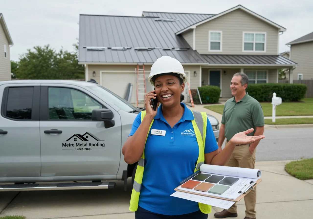 Storm Damage Metal Roof Repair in Martinsville, NJ